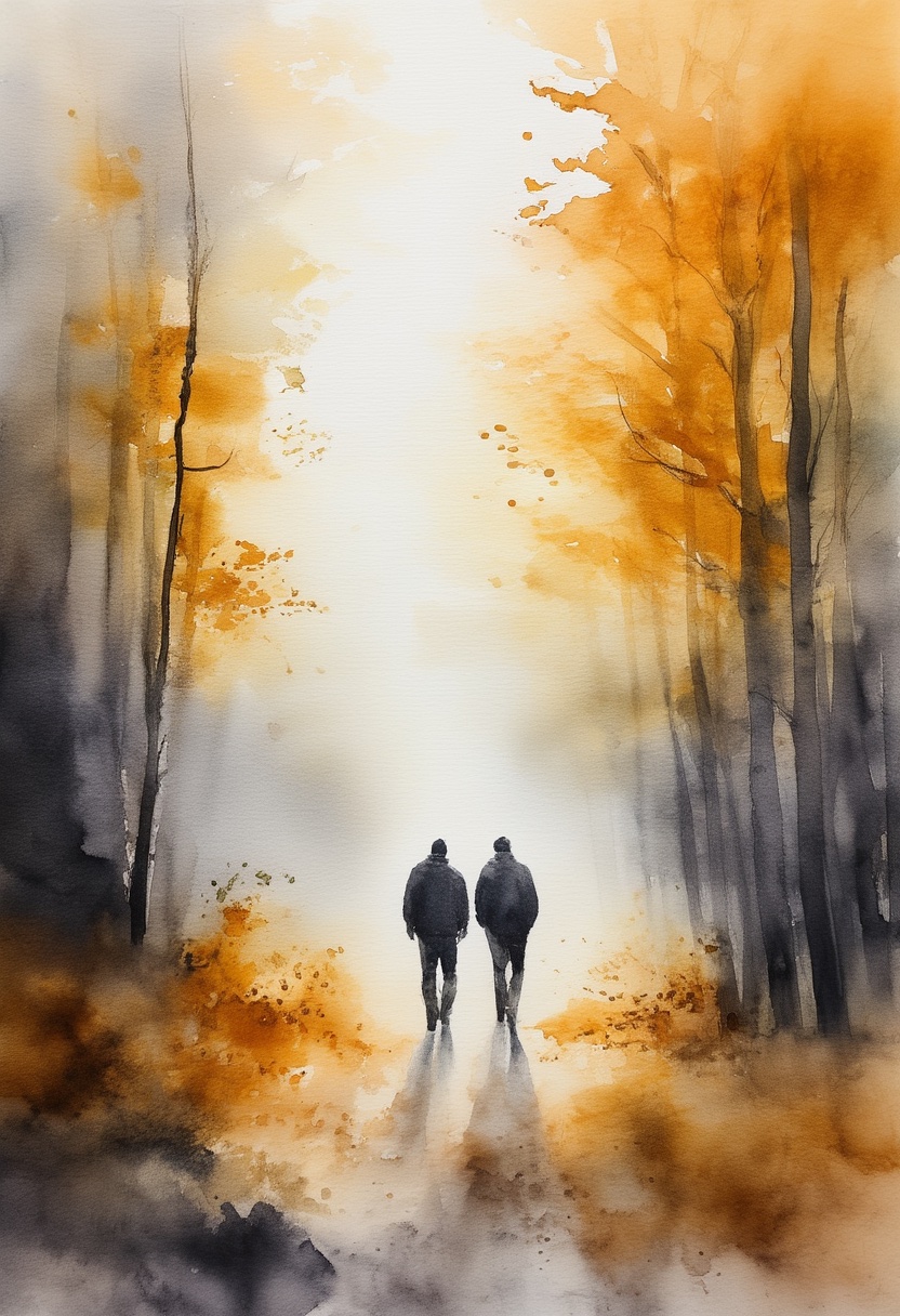 Herbstlicher Waldspaziergang