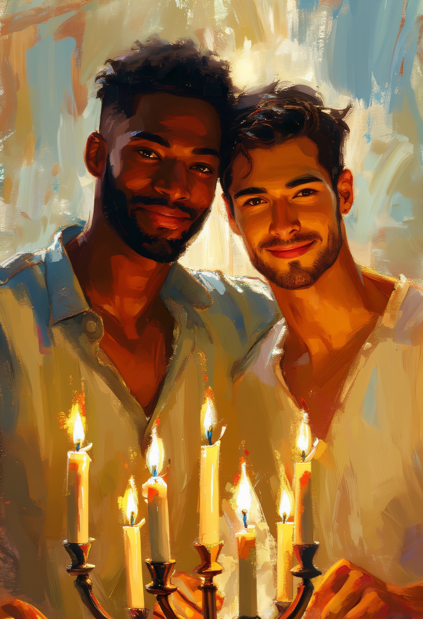 Embered Hanukkah Embrace