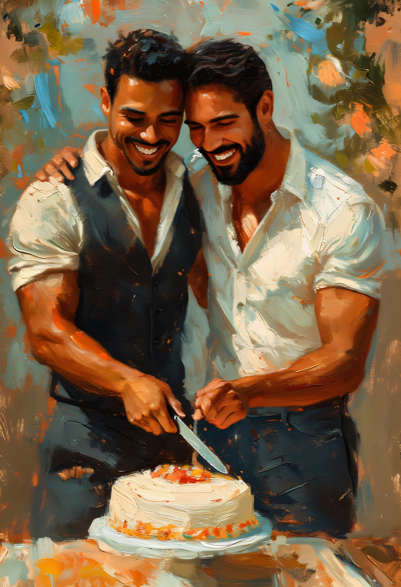 Golden Light Embrace
