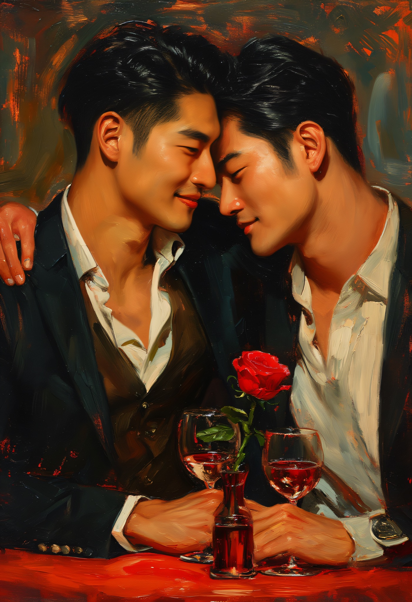Romantic Salon Encounter