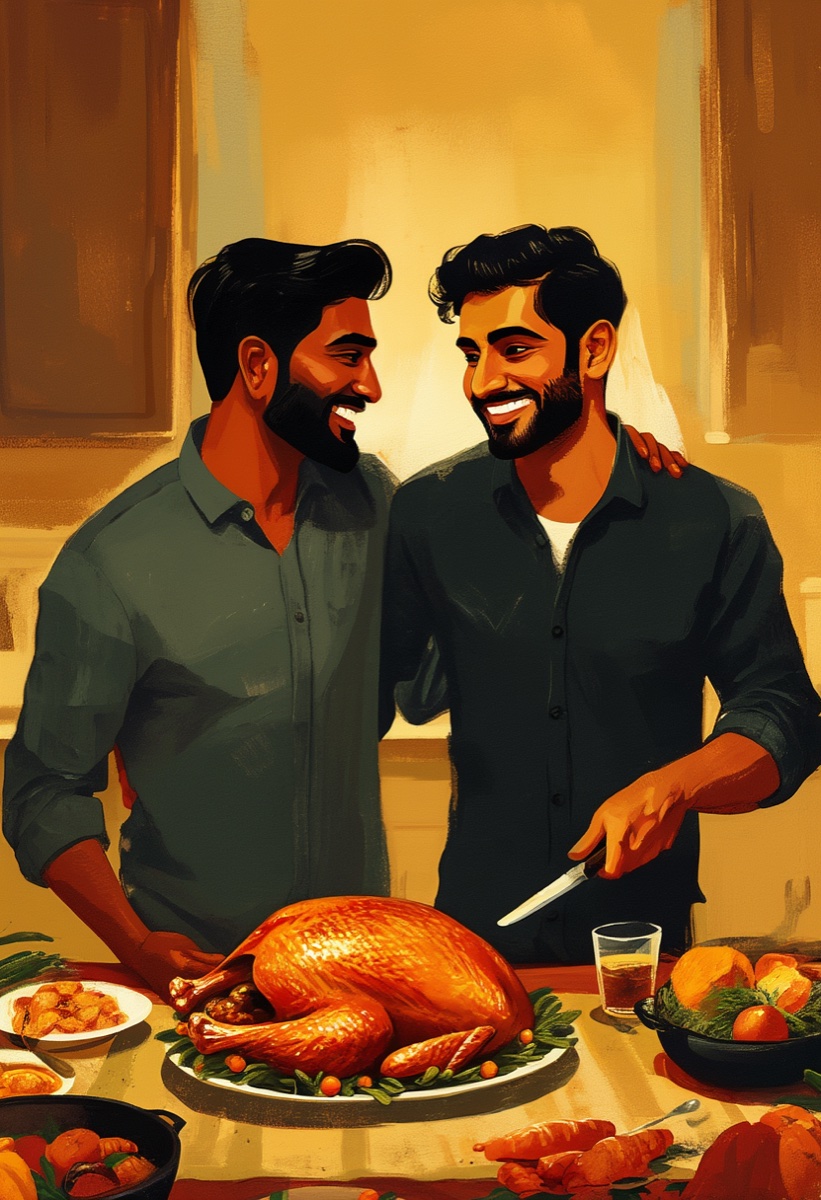 Thanksgiving Together Card