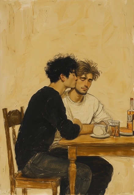 Austere Egg-Tempera Breakfast Embrace