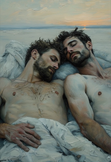 Dunes Sunset Embrace