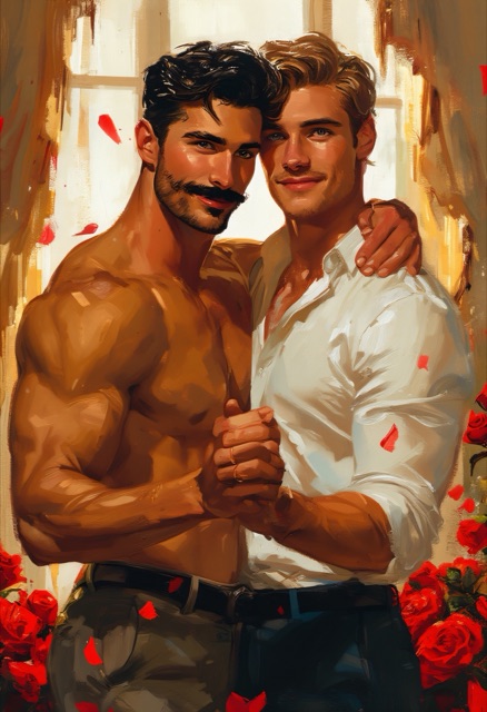 Elegant Gentleman's Embrace