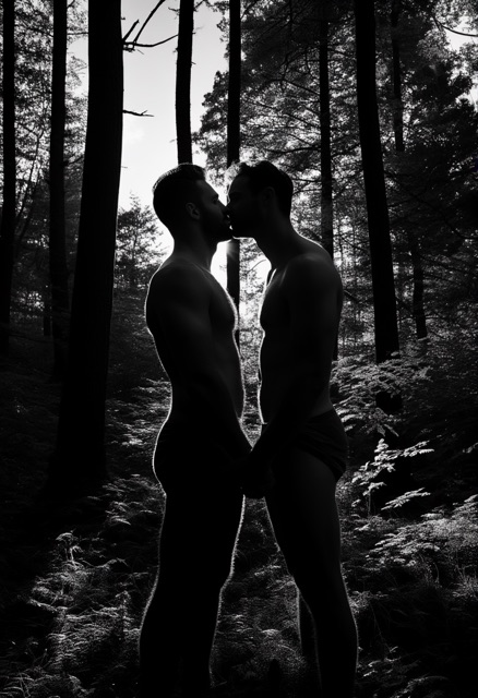 Forest Clearing Embrace
