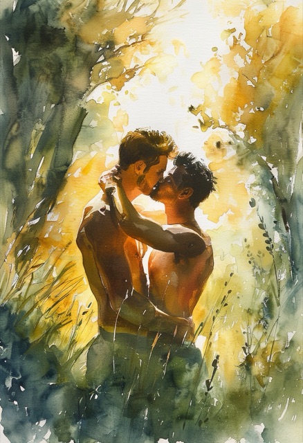 Forest Clearing Embrace