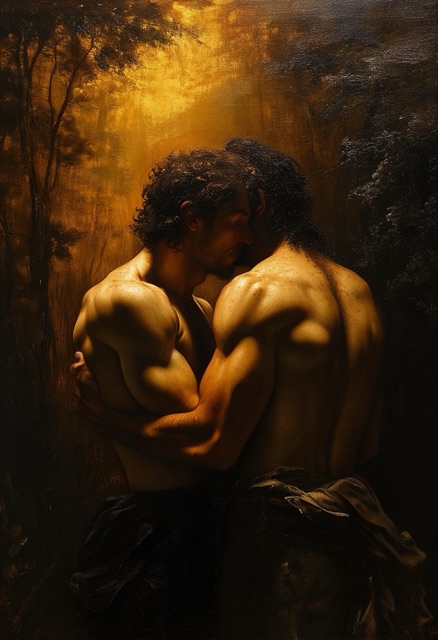 Forest Embrace Golden Glow