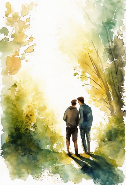 Forest Embrace Sunlit