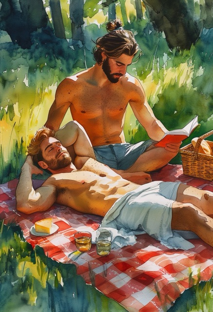 Forest Meadow Picnic Serenity