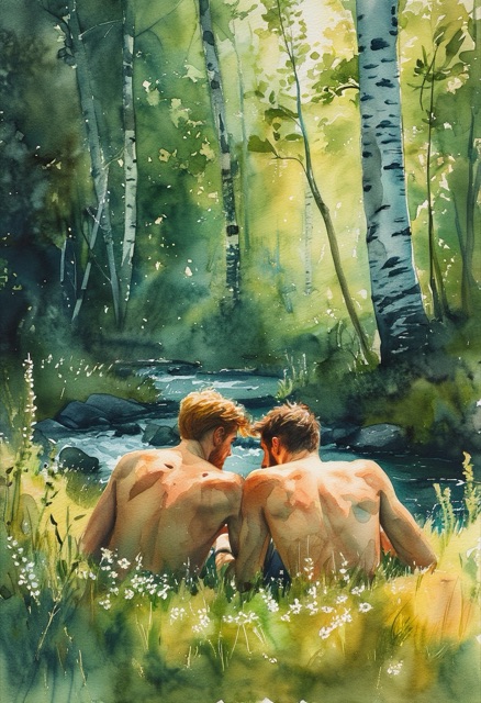 Forest Stream Twin Serenity