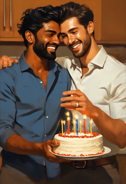 Golden Evening Embrace