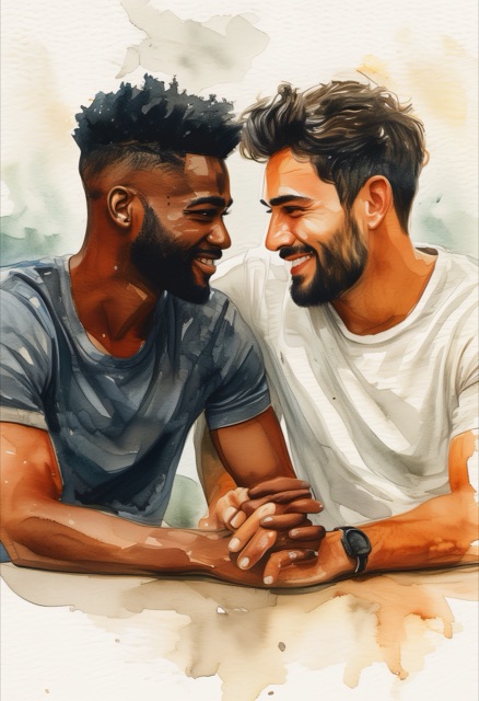 Golden Hour Embrace
