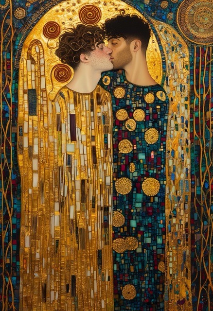 Golden Spiral Embrace