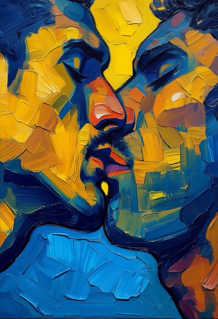 Impasto Passion Embrace