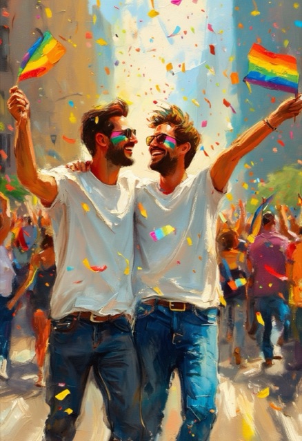 Joyful Pride Parade Celebration