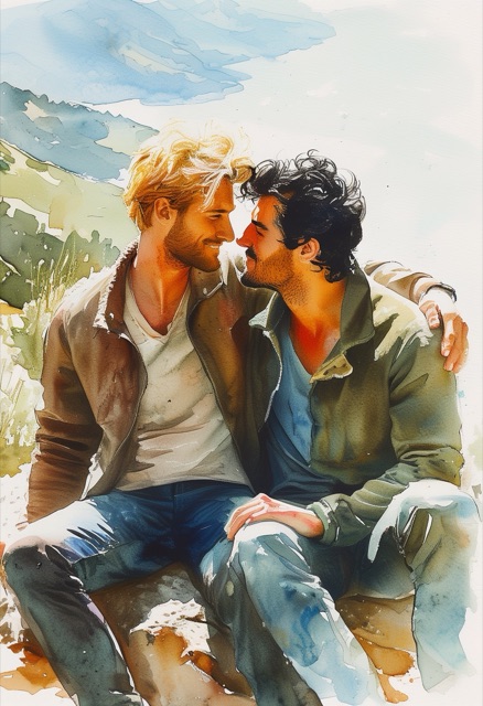 Mountain Peak Embrace