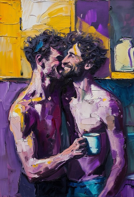 Purple Passion Coffee Embrace
