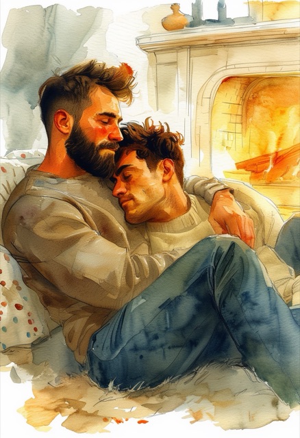 Rugged Embrace Hearth Warmth