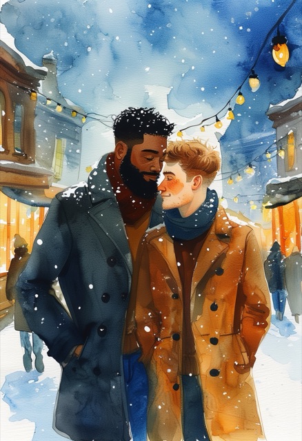 Snowy Stroll Embrace Winter