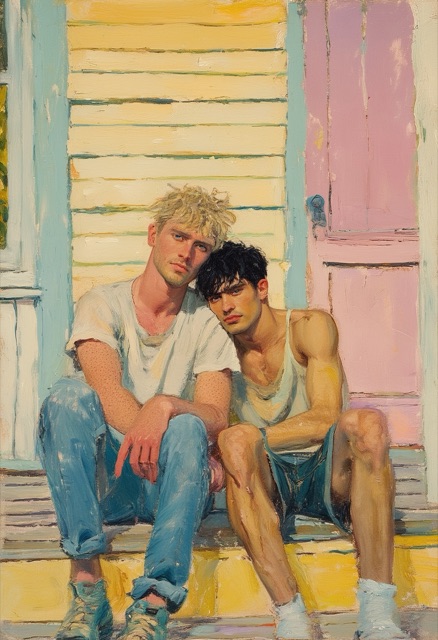Sunlit Porch Embrace