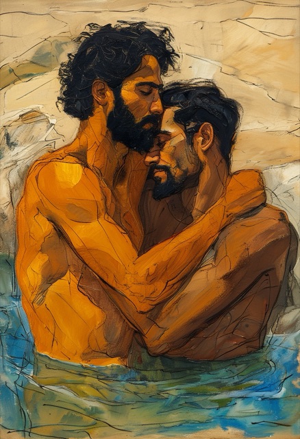 Tranquil River Embrace