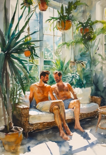 Wicker Loveseat Sunroom Embrace