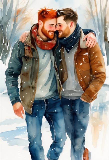 Winter’s Fireside Embrace