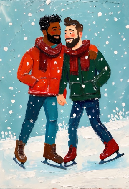 Winter’s Radiant Embrace