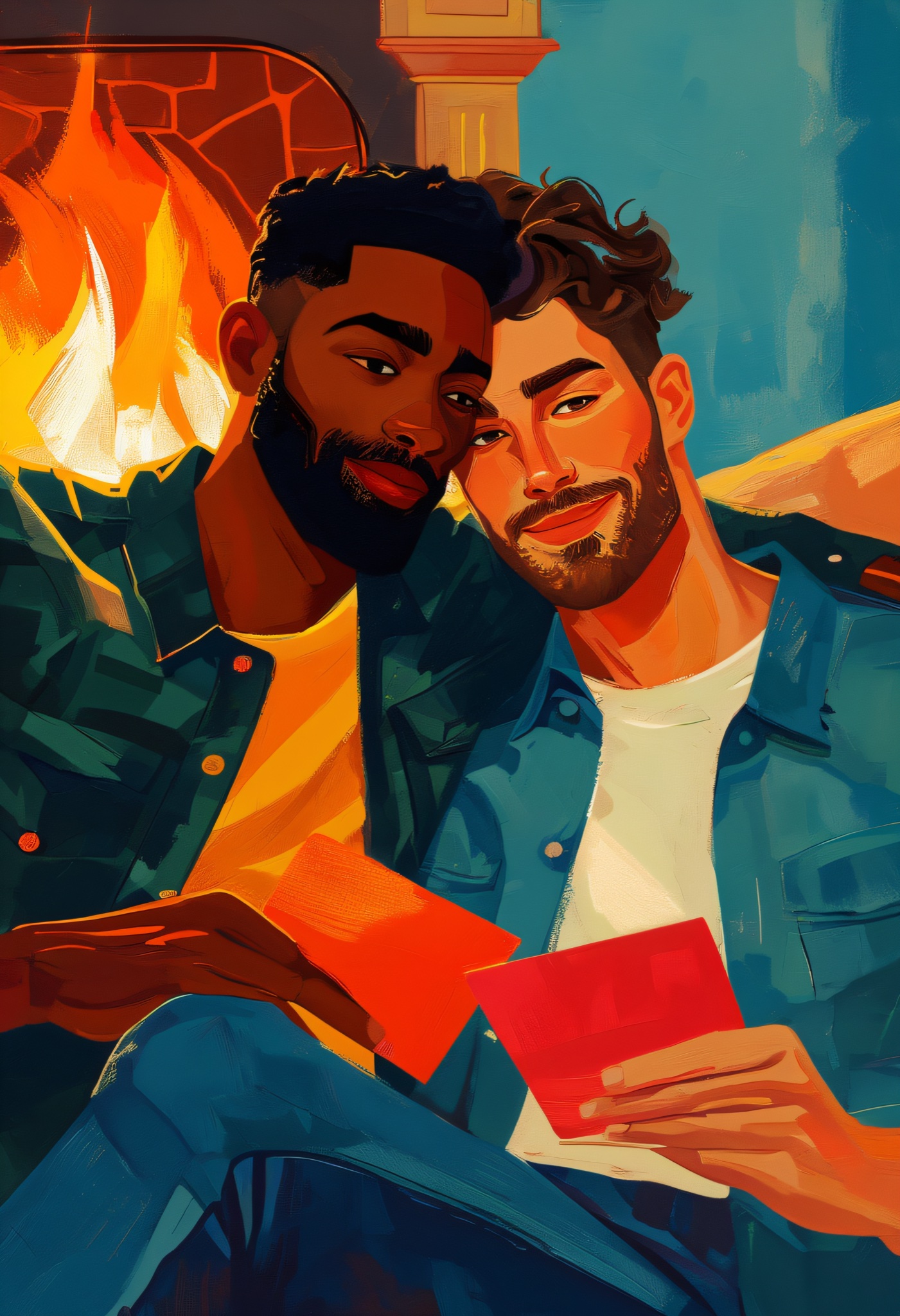 Vibrant Love Embrace
