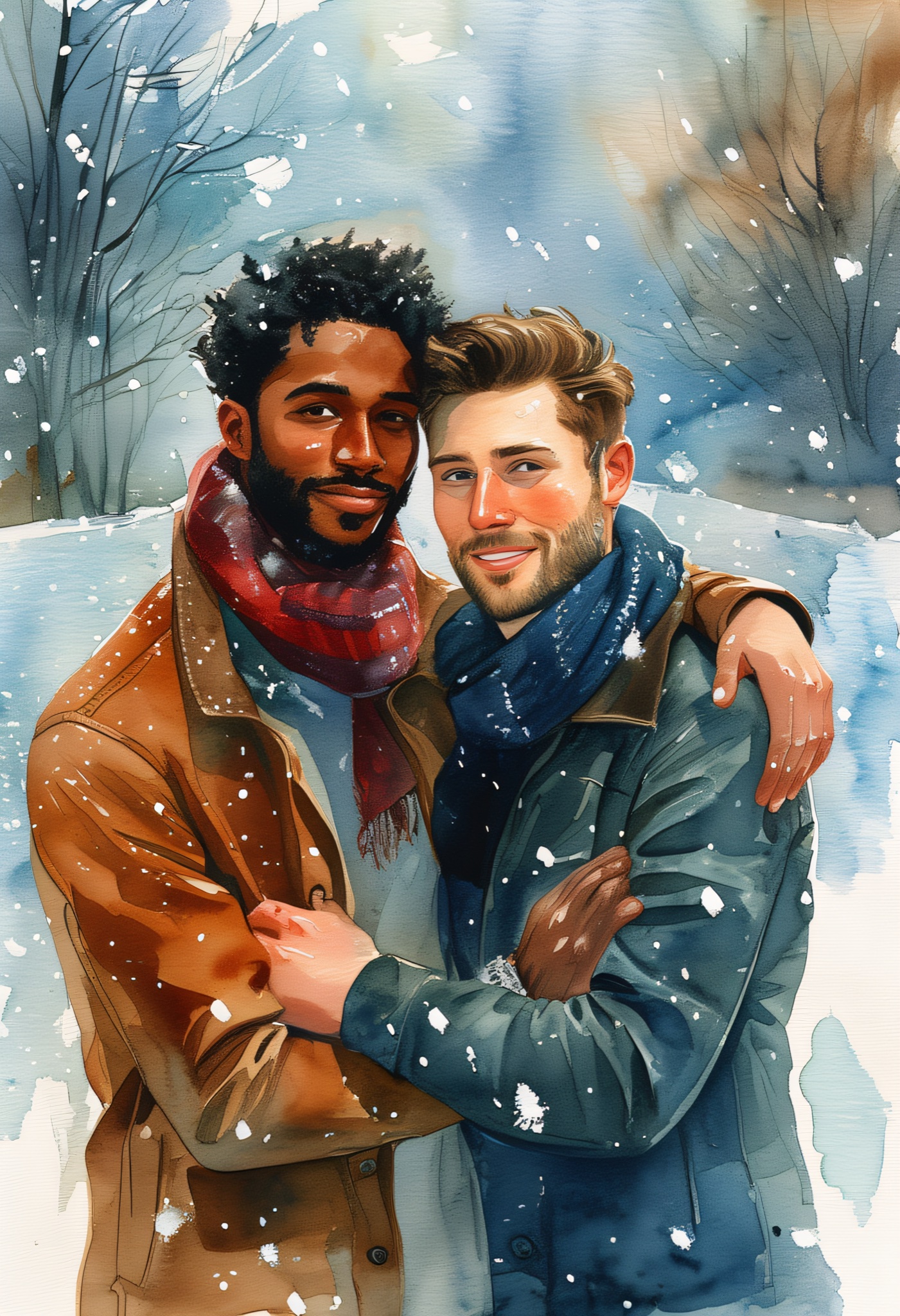 Winter’s Golden Embrace
